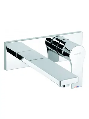 Смеситель KLUDI SL для умывальника, встраиваемый, однозахватный, излив 180 мм, хром 482470565