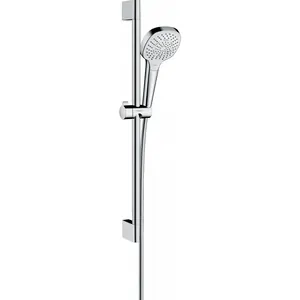 Душевой набор Hansgrohe Croma Select E Multi (ручной душ, шланг, штанга 65см) хром/бел. 26580400