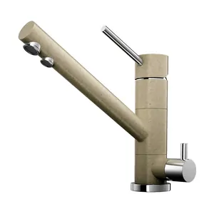 Смеситель для мойки Omoikiri -CA карамель,с краном для питьевой воды 4994221