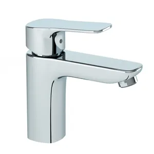 Смеситель для раковины Paini однозахватный, без донного клапана, излив 88мм, хром P4CR205