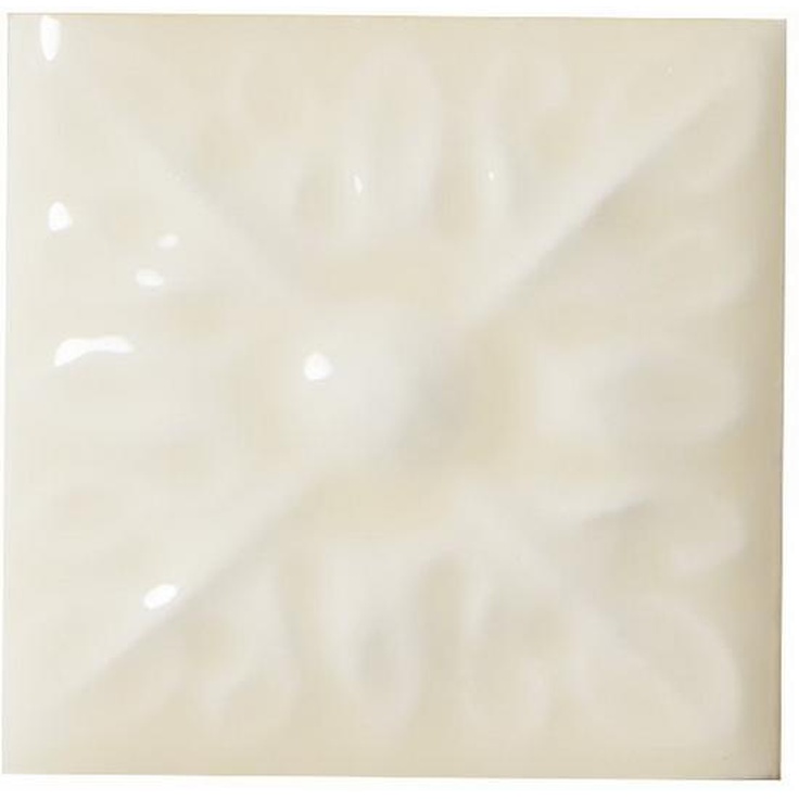 Adex Studio ADST4106 Taco Relieve Flor 2 Almond 3x3