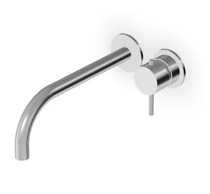 Смеситель для раковины Zucchetti ZHE720.X встраиваемый, внешняя часть,нержавеющая сталь матовая