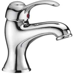 Смеситель CEZARES -M-LS1-01 для умывальника, однозахватный, с донным клапаном, хром