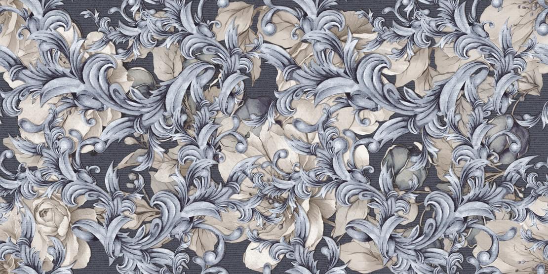 декор Bellagio Dec Baroque Blu Mix 60x120