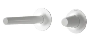 Смеситель для раковины CISAL VI0055114Q встраив., однозахв., внеш.часть, излив 250мм, бел. мат