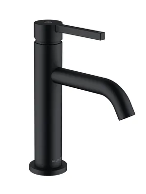 Смеситель KLUDI Pura для умывальника излив 100мм, без дон. клапана, черный мат. 200263915