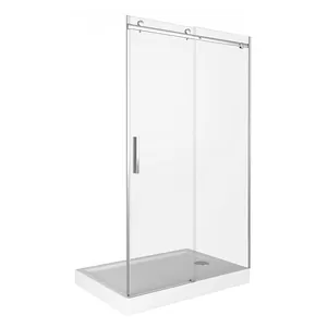 Дверь душевая GOOD DOOR BAS WTW-110-C-CH (110х195) раздвиж., профиль хром/стекло прозрачное