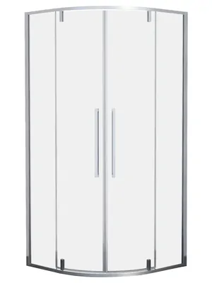 Душевой уголок RGW SV-53 (1000х1000х2000) полукруг, стекло 6мм прозрачное/хром 06325300-11