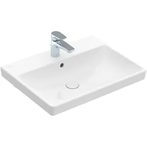 Раковина Villeroy & Boch (600х470) отв, перелив, ceramic+, белый 415860R1