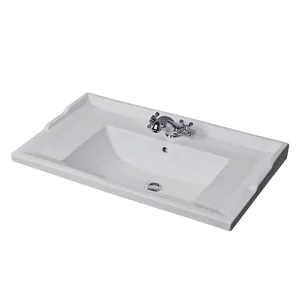 Раковина для тумбы Caprigo Brighton L/Ponza/Valletta 80 (820х480х220) Y-080B белый