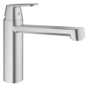 Смеситель Grohe 30193DC0 для кухни однорычажный, суперсталь