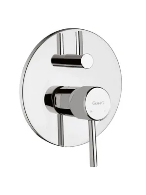 Смеситель для душа Giulini Futuro встраиваемый, с переключателем на 3 потребителя, хром F6564-3