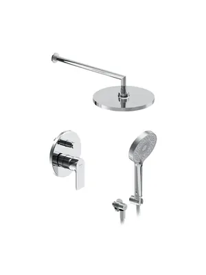 Душевая система DAMIXA верхний/ручной душ, смеситель, хром 947520000