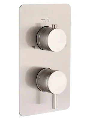 Смеситель Boheme 135-3-NB для ванны/душа, встраиваемый, на 3 потребителя, никель браш