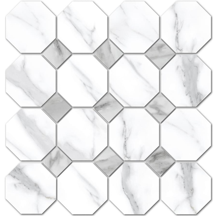 Vallelunga Statuario 6000396 Ottagona 30x30