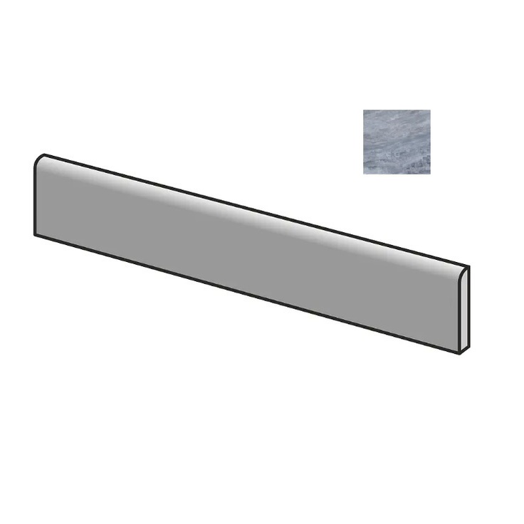 Sant Agostino Paradiso CSABPNAV60 Battiscopa Navy 7,3x60 матовая