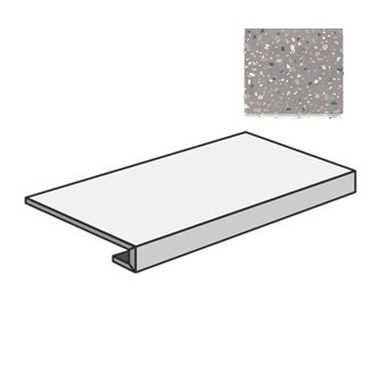 Sant Agostino Deconcrete CSAGDMGR12 De-Medium Grey 33x120 матовая