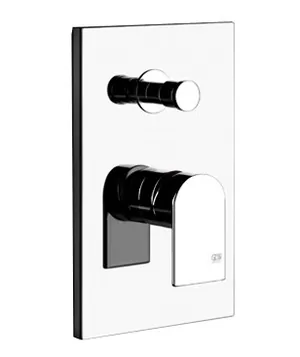 Внешняя часть Gessi Via Manzoni 44634 встраиваемого однорычажного смесителя с переключателе