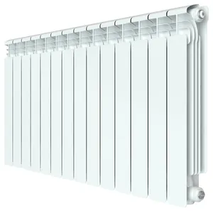 Радиатор алюминиевый Rifar VENTIL VR 500 нижнее правое подключение, 14 секции, 50мм, 2604 Вт