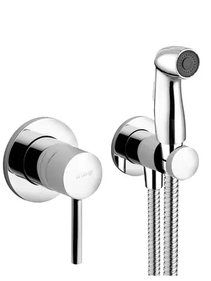 Набор KLUDI смеситель, гиг.душ, шланг, шланговое соединение с держателем 389990576