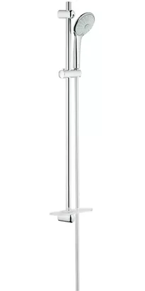 Душевой набор Grohe 110 Massage 27226001 (Штанга, шланг, лейка, полочка)