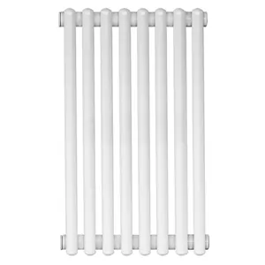 Радиатор стальной КЗТО 1-300 (348х281х55) 8 секций, 233 Вт, бок.подкл., белый