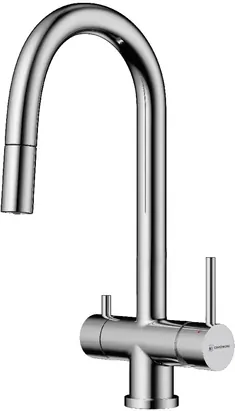 Смеситель для мойки Omoikiri -S-C хром, с краном для питьевой воды 4994330