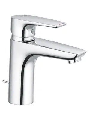 Смеситель KLUDI для умывальника 100, однозахватный, донный клапан 342900575