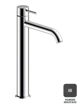 Смеситель для раковины Almar без д/к,высота 305мм, поворотный аэратор, цвет черный брашированный E214002.AB