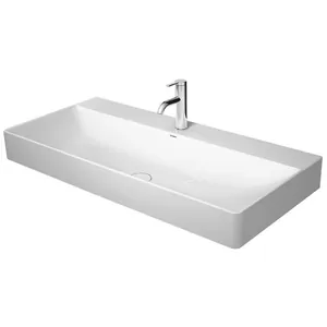 Умывальник Duravit 1000х470 шлифов., отверстие под смеситель, без перелива 2353100071