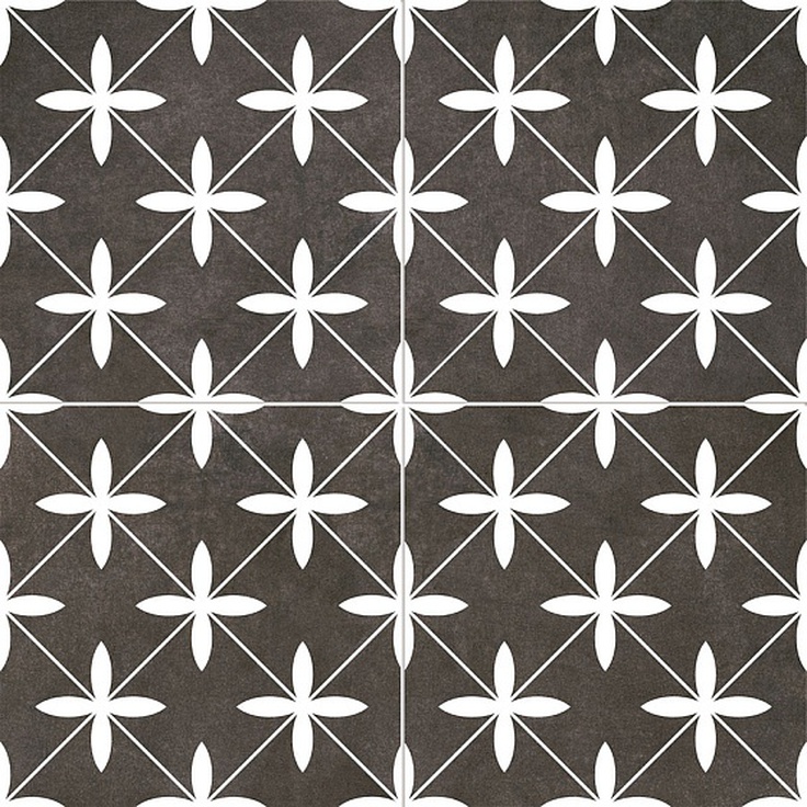 Niceker Chic Poole Black 45x45 матовая