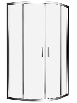 Уголок душевой RIHO 2.0 (1000х1000х2000) раздв. двери, хром/стекло прозрач. G007003120