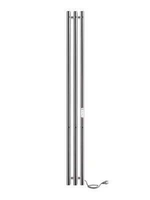 Полотенцесушитель Indigo 3 1200х130 (скрыт.монт, универ. подкл.) полиров. LSE120-13Rt