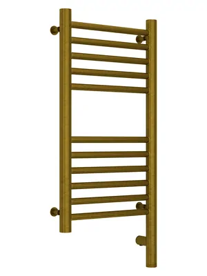 СУНЕРЖА прямая Полотенцесушитель 600х300 состаренная бронза, МЭМ правый, 05-5805-6030