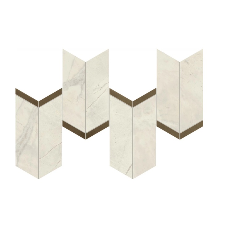 Atlas Concorde Marvel X AF8Y Calacatta Perla Chevron Lappato 19,2x46,3