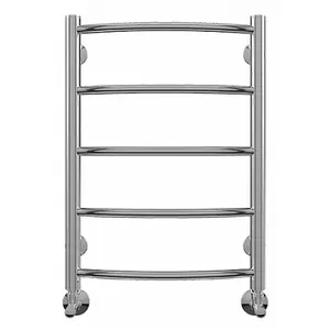 Полотенцесушитель ROYAL THERMO П5 (400х596) нижнее подкл, 1/2"В, 168 Вт, нерж.сталь