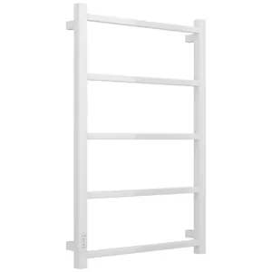 Полотенцесушитель электрический СТИЛЬЕ ФОРМАТ-26 800х500, белый, ТЭН слева, 12527-8050