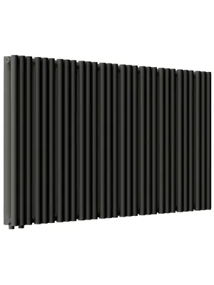 Радиатор стальной Empatiko V LR2 двухтруб 1192х536х122 30 сек НЗ.подкл, 3471Вт, Confident Black