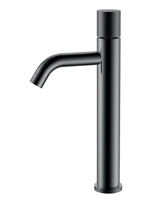 Смеситель Boheme 122-SGM.2 для раковины, на 1 отверстие,однозахватный,ручка touch,графит глянц