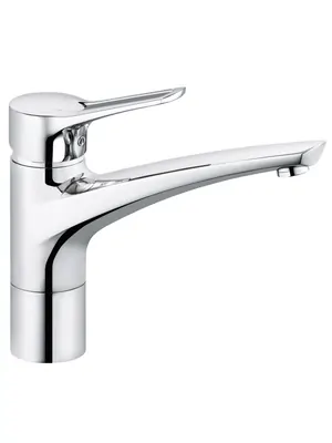 Смеситель KLUDI для кухни, полый рычаг (хром) 399040562