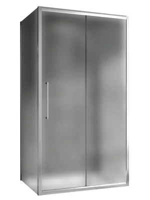 Душевое ограждение ABBER AG30170MH-S100M-S100M (1700х1000х1950) П-обр., мат./хром