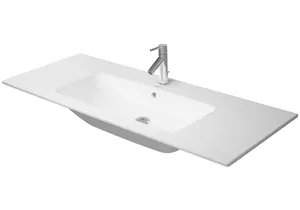 Умывальник DURAVIT 1230х490 1 отверстие под смеситель, перелив 2336120000