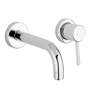 Смеситель для раковины Giulini встраиваемый, однозахватный, излив 150 мм, цвет: хром F6520-15