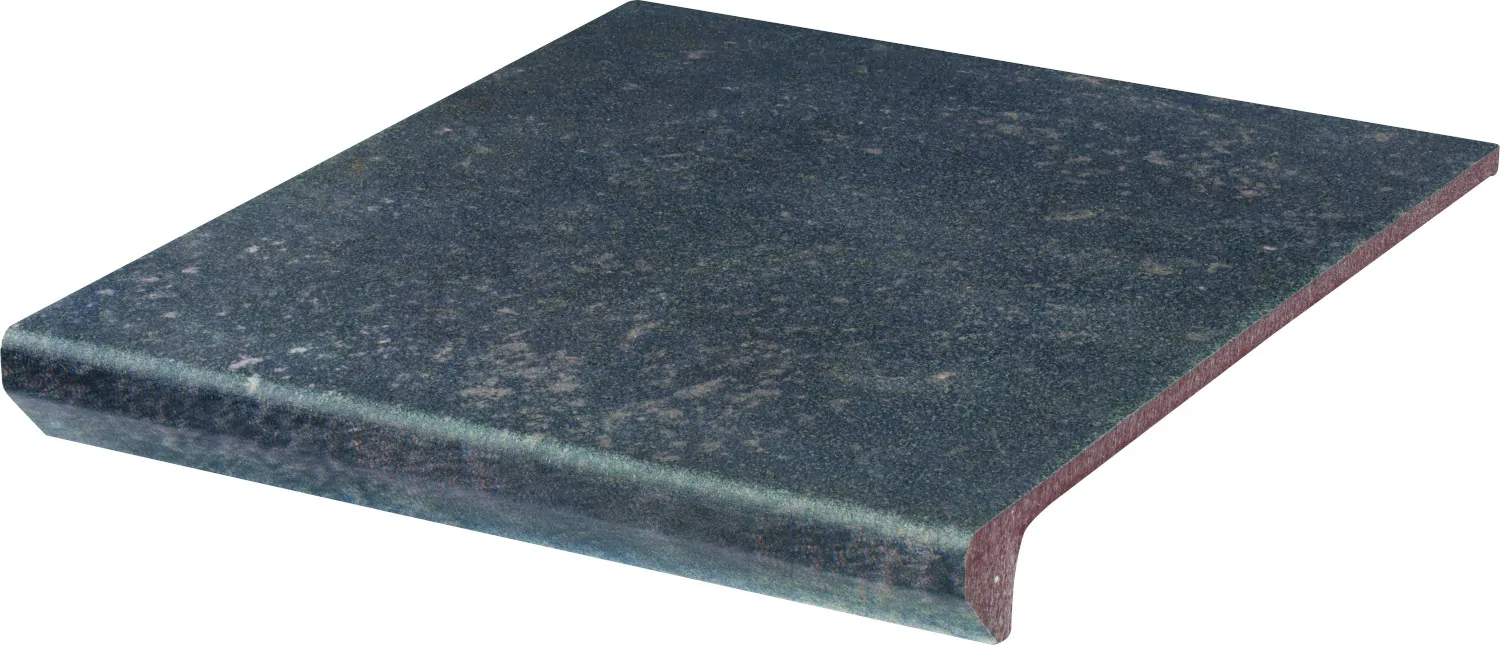 Viano Antracite Kapinos Stopnica Prosta B1a 30x33 матовая