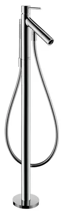 Смеситель Axor 10456 для ванны/душа однозахватный, напольный, излив 156 мм, ручной душ, шланг