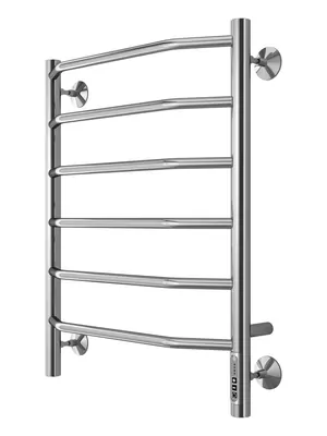 Полотенцесушитель TERMINUS П6 (ШВ:500х650) электро, нерж.сталь, quick touch, правый