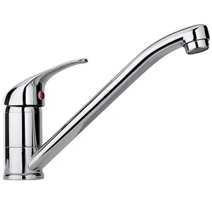 Смеситель для кухни Paini (Fortis) однозахватный, поворотный излив 195мм, хром 02CR573LM