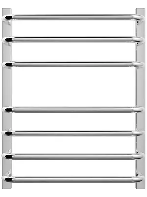 GROTA Полотенцесушитель "Лесенка" водяной 480x600 полиров. нерж.сталь, диаг/ниж. покл. D-1/2"