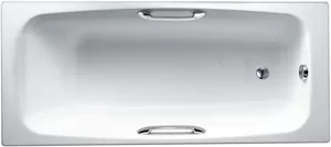 Ванна чугунная Jacob Delafon E2926 170х75 белая с отв.для ручек.(без ножек, без ручек)
