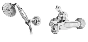 Смеситель CEZARES -VDM-01-Sw для ванны/душа, ручной душ, хром/ручка Swarovski